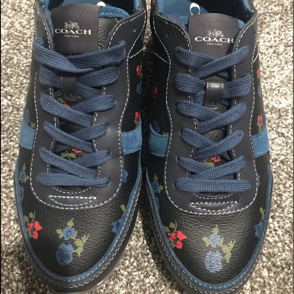 Coach Floral Shoes-Size 8